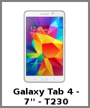 Galaxy Tab 4 - 7'' - T230